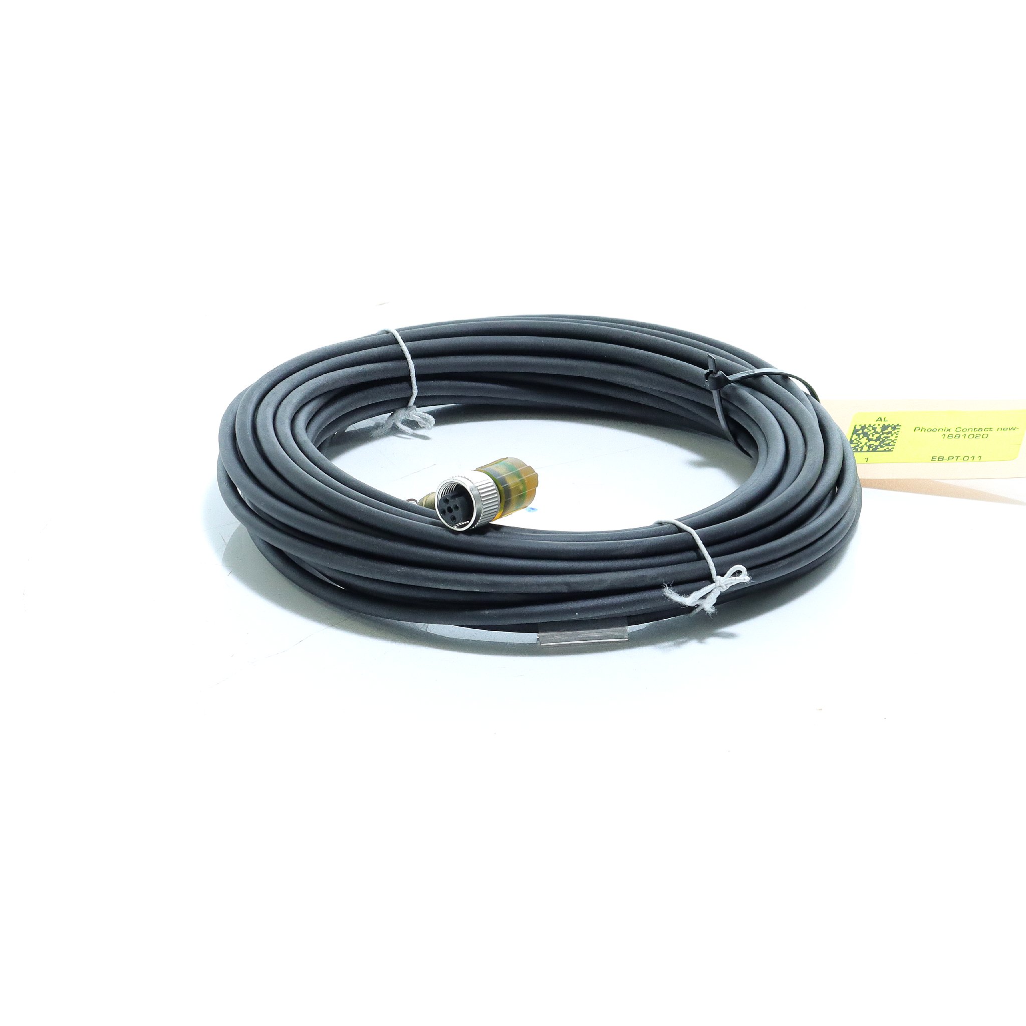 Sensorkabel M12 Winkelbuchse, 4-polig, 10 m, PUR, mit LED SAC-4P-10,0-PUR/M12FR-3L Neu
